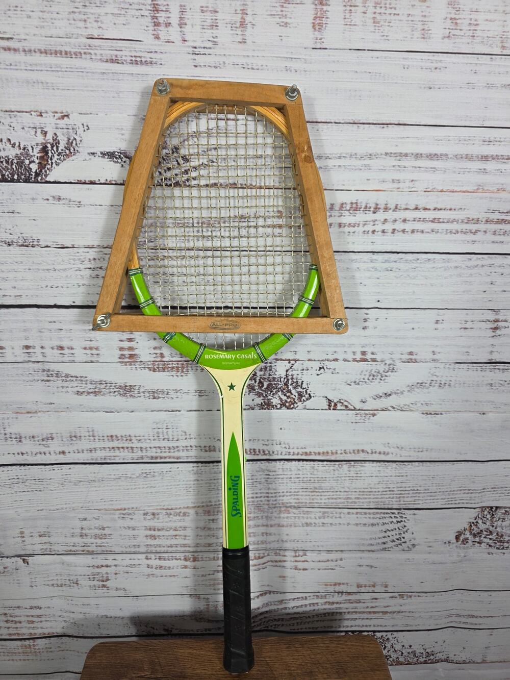VTG Spalding Rosie Casals Wood Tennis Racquet